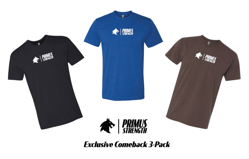 3 Pack Primus Come Back Tee 3 Pack Primus Come Back Tee